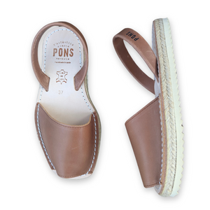 Espadrille - Leather Tan