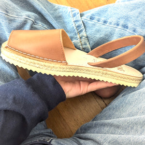 Espadrille - Leather Tan